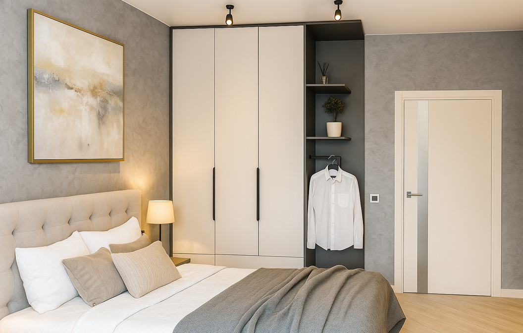 Шкаф в спальне Форментера 001